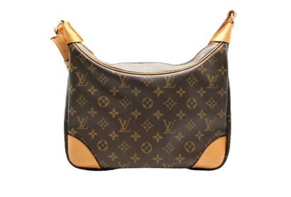 LOUIS VUITTON. Sac bandoulière en toile monogramme...