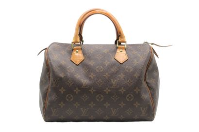 LOUIS VUITTON. Sac Speedy 30 en toile monogramme...