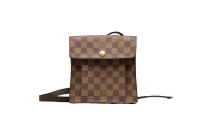 LOUIS VUITTON. Petit sac bandoulière en toile...
