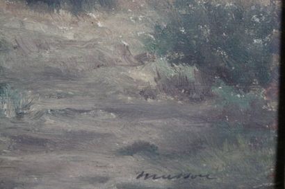 Edouard MASSON (dans le goût de)
Paysage,...