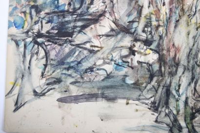 Luis BONNIN MARTIN (1873-1964)
Nu, aquarelle...