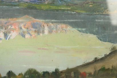 Joseph COMMUNAL (1876-1962), La montagne...