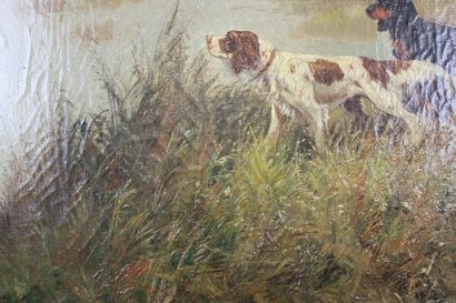 Eugène PETIT (1839-1886), Chasseur et ses...