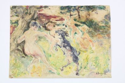 Luis BONNIN MARTIN (1873-1964)
Nu féminin,...
