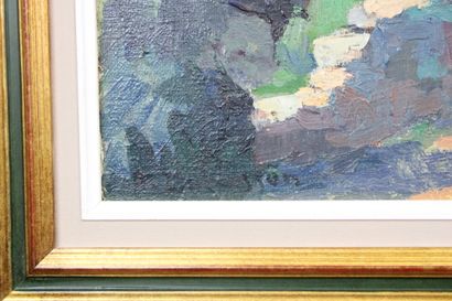 Marguerite DUBUISSON (1883-1967) Paysage,...
