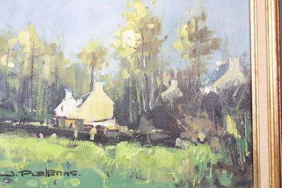 Jean-Pierre LEBRAS (1937-2017) 
Maison chemin...