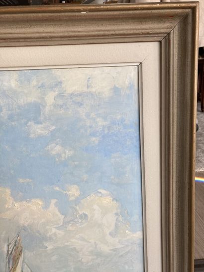 Georges LHERMITTE (1882-1967)
Marine, huile...