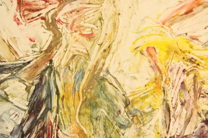 Luis BONNIN MARTIN (1873-1964) 
Le flamenco,...