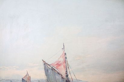 Marcel CATELEIN
(1892-1979) Marine, huile...