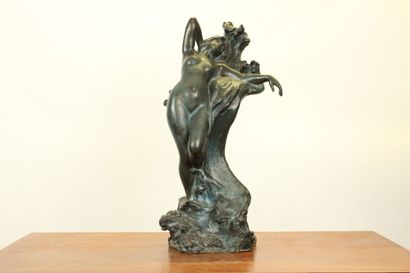 Emmanuel VILLANIS (1858-1914) Woman with...