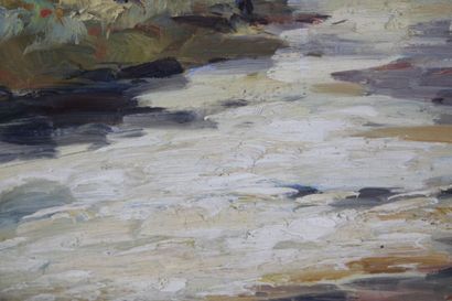 Dieudonné JACOBS (1887-1967)
Paysage méditerranéen,...