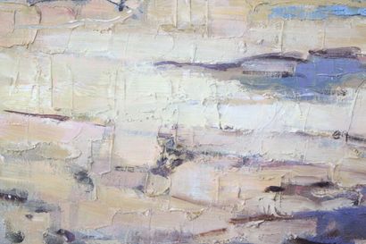 Jean-Pierre LEBRAS (1937-2017) 
Marée basse,...