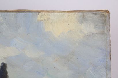 Dieudonné JACOBS (1887-1967)
Paysage méditerranéen,...