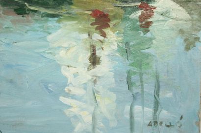 Juan ABELLO PRAT (1922-2008)
Bateaux au port,...
