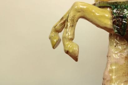 DONATIEN (1887-1955)
Horse in glazed ceramic...