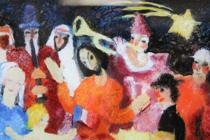 Géo CONDE (1891-1980), L'adoration des Mages,...