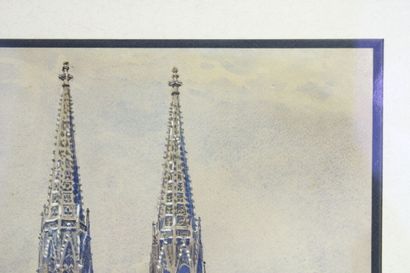 Ernst GRANER (1865-1943)
L'église votive...