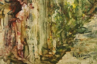 Luis BONNIN MARTIN (1873-1964)
Les danseuses,...
