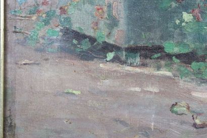 Auguste Michel NOBILLET (1850-1914) Cour...