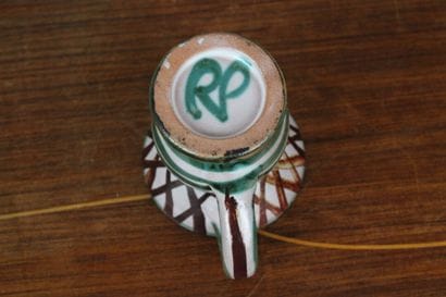 Robert PICAULT (1919-2000) 
Réunion de céramique...
