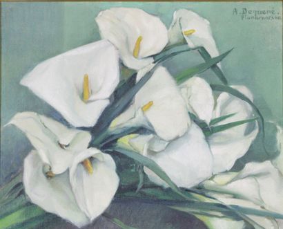 Albert Charles DEQUENE (1897-1973) Nature...