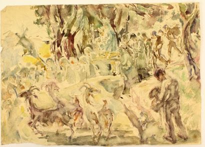 Luis BONNIN MARTIN (1873-1964)
Fête religieuse...