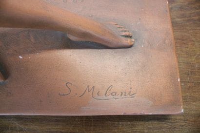 Salvatore MELANI (1902-1934)
Dancer, terracotta,...