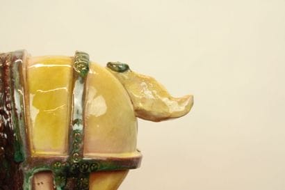 DONATIEN (1887-1955)
Horse in glazed ceramic...