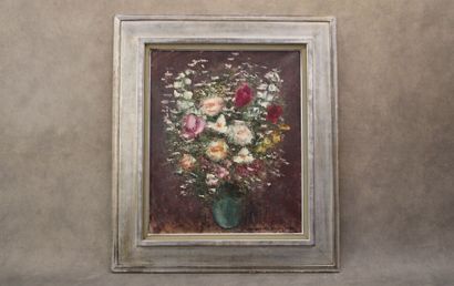 Jacques MG DUNOYER (1933-2000)
Le bouquet...