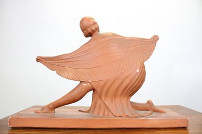 Salvatore MELANI (1902-1934)
Dancer, terracotta,...