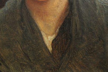 Henri BOURCE (1826-1899)
Portrait de femme,...