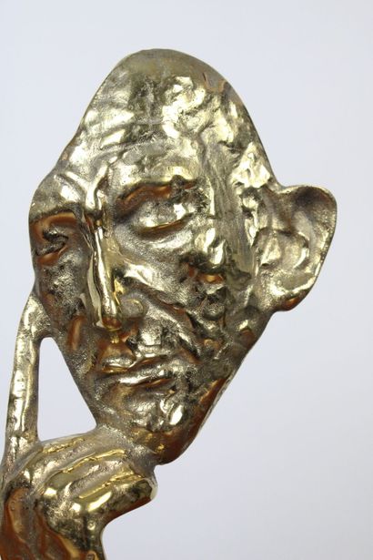 Alfred BARYE (1839-1905)
Le masque du penseur,...