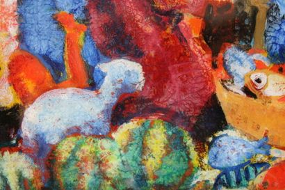 Géo CONDE (1891-1980), L'adoration des Mages,...