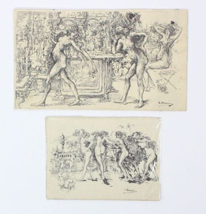 Luis BONNIN MARTIN (1873-1964)
Femmes au...