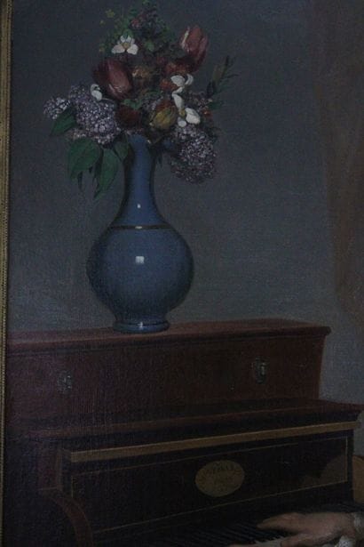 École Française du XIXe siècle. Dame à son...