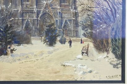 Ernst GRANER (1865-1943)
L'église votive...