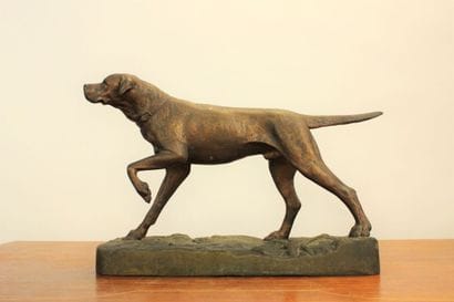 Léon BUREAU (1866-1906) (d'après)
Chien à...