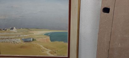Robert WARTER (1914-2004)
Paysage breton,...