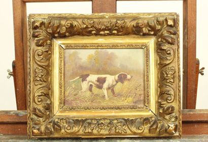 Louis LARTIGAU (XXème siècle)
Chien de chasse,...