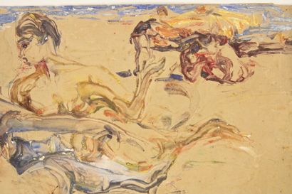 Luis BONNIN MARTIN (1873-1964)
Trois nus,...