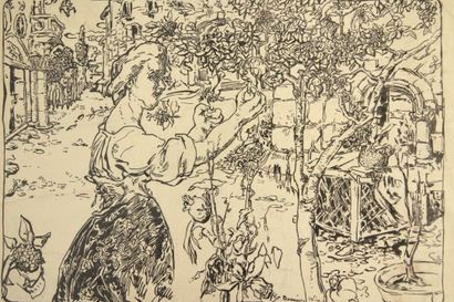 Luis BONNIN MARTIN (1873-1964)
Deux femmes,...