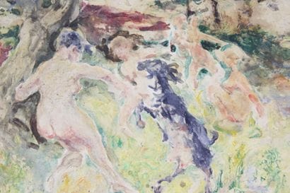 Luis BONNIN MARTIN (1873-1964)
Nu féminin,...