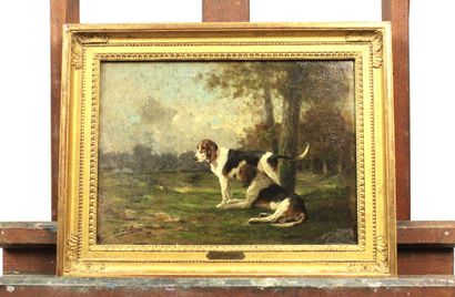 Olivier Charles DE PENNE (1831-1897)
Chiens...
