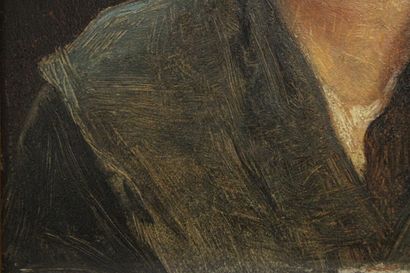Henri BOURCE (1826-1899)
Portrait de femme,...
