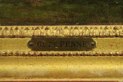 Olivier Charles DE PENNE (1831-1897)
Chiens...