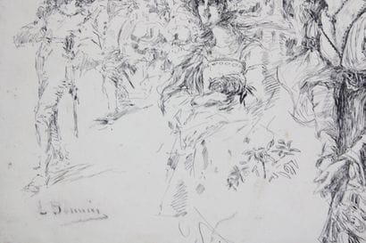 Luis BONNIN MARTIN (1873-1964)
Deux femmes...