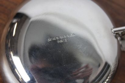 Tastevin en argent, poinçon tête de Minerve...