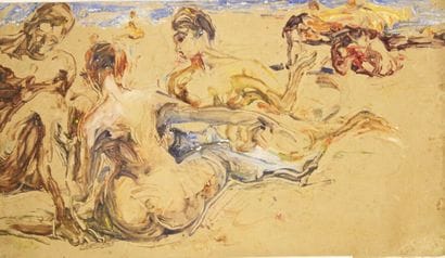 Luis BONNIN MARTIN (1873-1964)
Trois nus,...