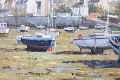 Jean-Pierre LEBRAS (1937-2017) 
Marée basse,...