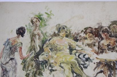 Luis BONNIN MARTIN (1873-1964)
Femmes au...
